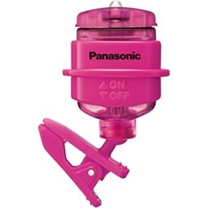 Panasonic LEDクリップライト 防滴型 白色 ビビッドピンク BF-AF20P-R パナソニック