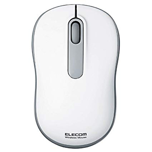 ELECOM ワイヤレス光学式マウス Mサイズ ホワイト M-HC01DRWH エレコム