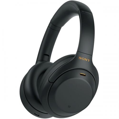 ソニー SONY  Bluetooth対応 ワイヤレスノイズキャンセリングステレオヘッドセット ブラック WH-1000XM4B