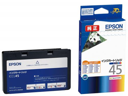 EPSON 純正インクカートリッジ 4色一体タイプ ICCL45 エプソン