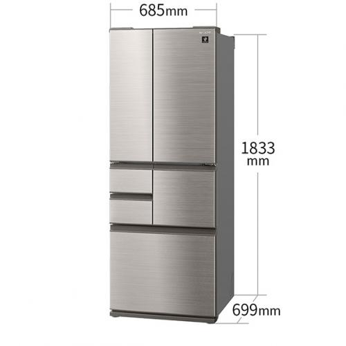 美品　SHARP シャープ ノンフロン冷凍冷蔵庫 501L SJ-GT50B-R 100000001001858708_10208_001.jpg