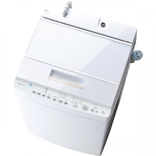 東芝 TOSHIBA 全自動洗濯機 ZABOON(ザブーン) グランホワイト 洗濯8.0kg 上開き AW-8DH1-W (宅配サイズ商品 / 設置・リサイクル希望の場合は別途料金および配達日・時間指定不可)