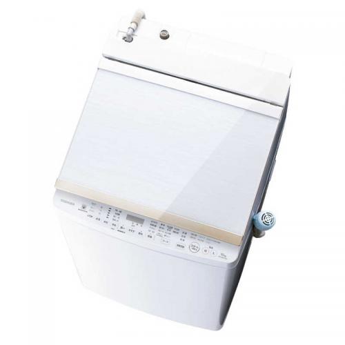 東芝 TOSHIBA タテ型洗濯乾燥機 10.0kg ZABOON ザブーン グランホワイト AW-10VH1-W (大型配送対象商品 / 配達日・時間指定不可/ 沖縄および離島対応不可)
