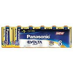 Panasonic 乾電池エボルタ単1形6本パック LR20EJ/6SW パナソニック