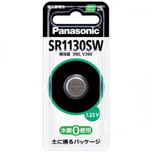 Panasonic 酸化銀電池 SR1130SW パナソニック