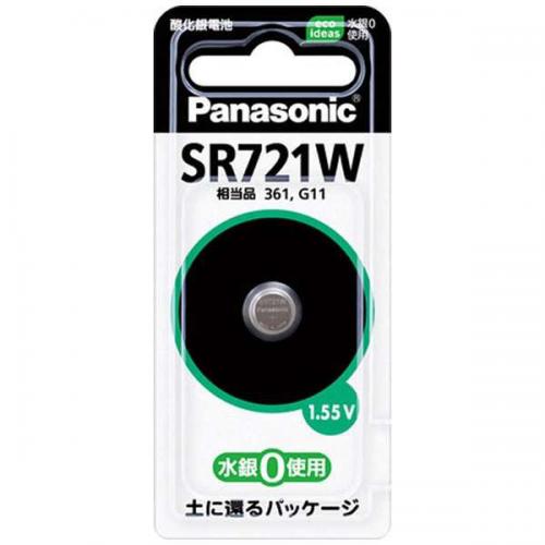 Panasonic 酸化銀電池 SR721W パナソニック