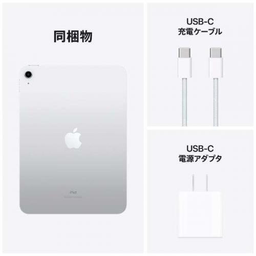 iPad Wi-Fi + Cellular 64GB - シルバー（第10世代）[整備済製品] - Apple（日本）