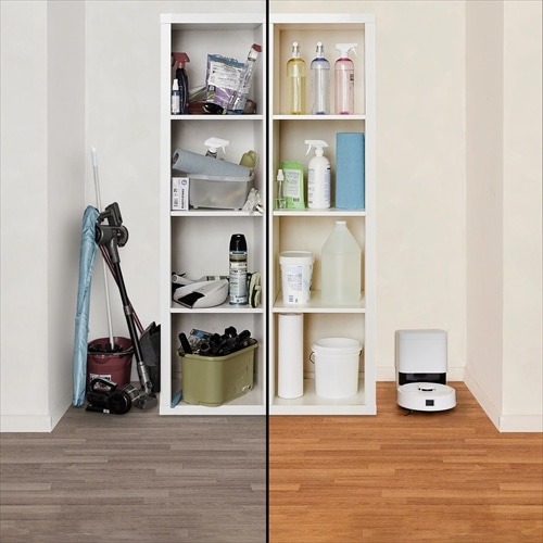 狭い場所でもどこでも収まる