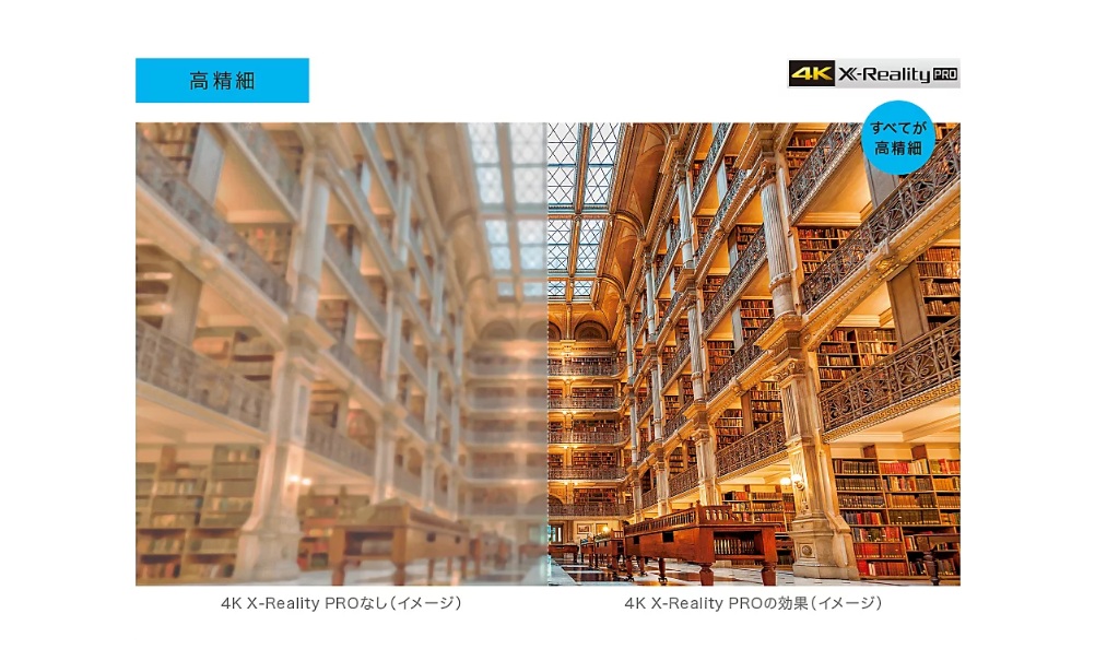4K X-Reality PRO