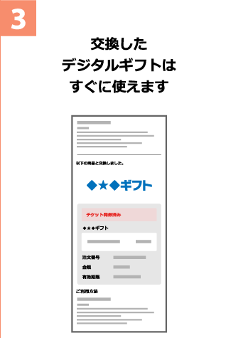 ステップ3：すぐに使えます
